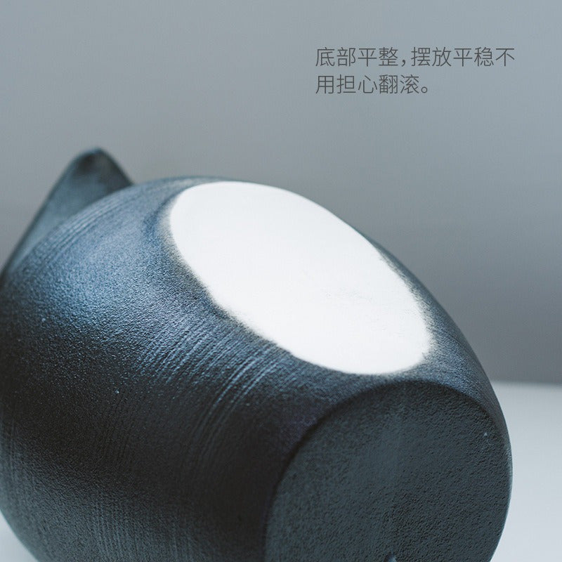 Hydroponic Plant and Fish Tank Ceramic Ornament Fish Bowl with Plant Filter Zen Aquatic Feng Shui Fish Tank