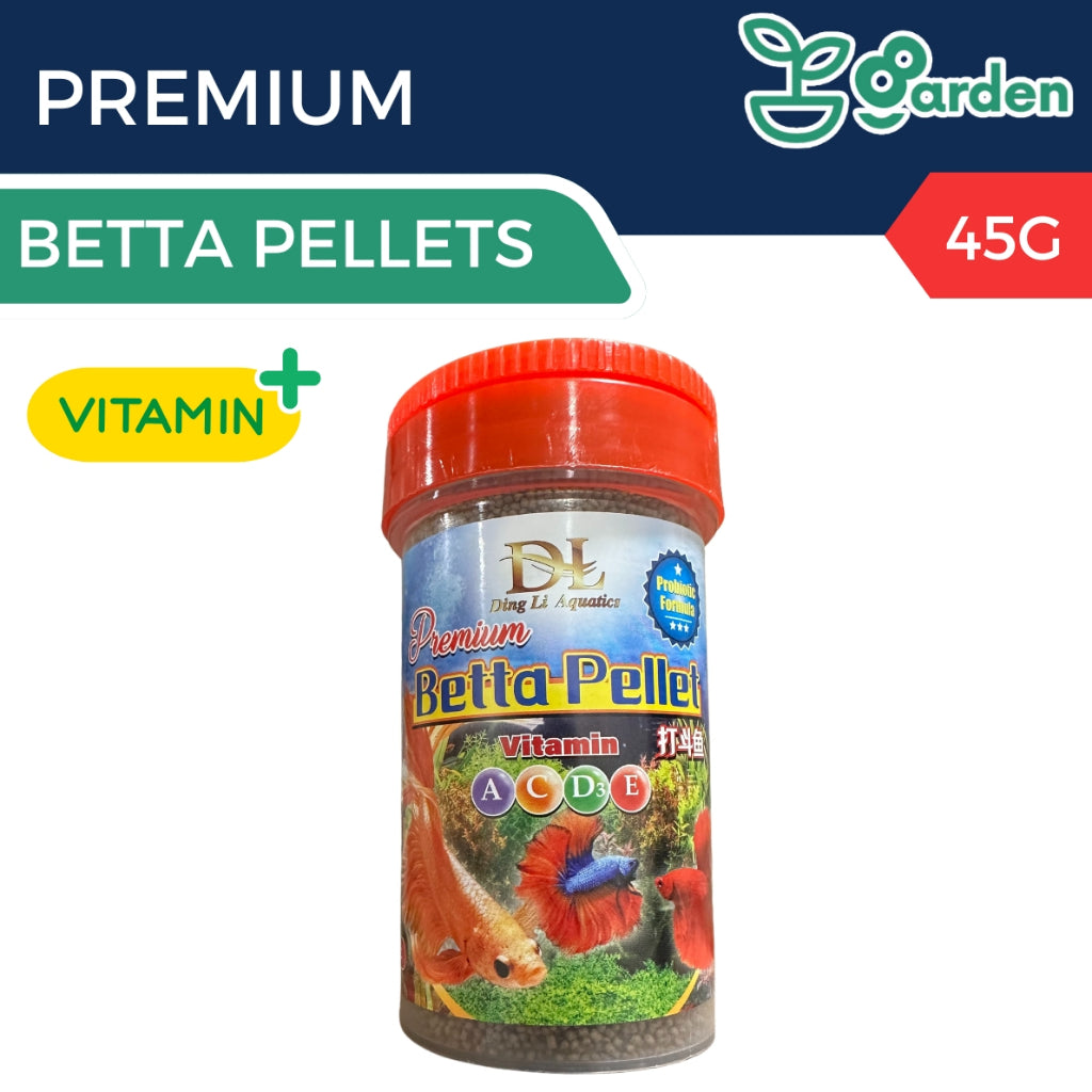 DL Premium Betta Pellet 45g (Fish Food)