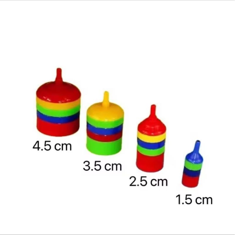 Batu Udara 3-Lapisan Plastik (1.5cm / 2.5cm / 3.5cm / 4.5cm) – 3 Layer Plastic Air Stone Bubble Aerator for Aquarium