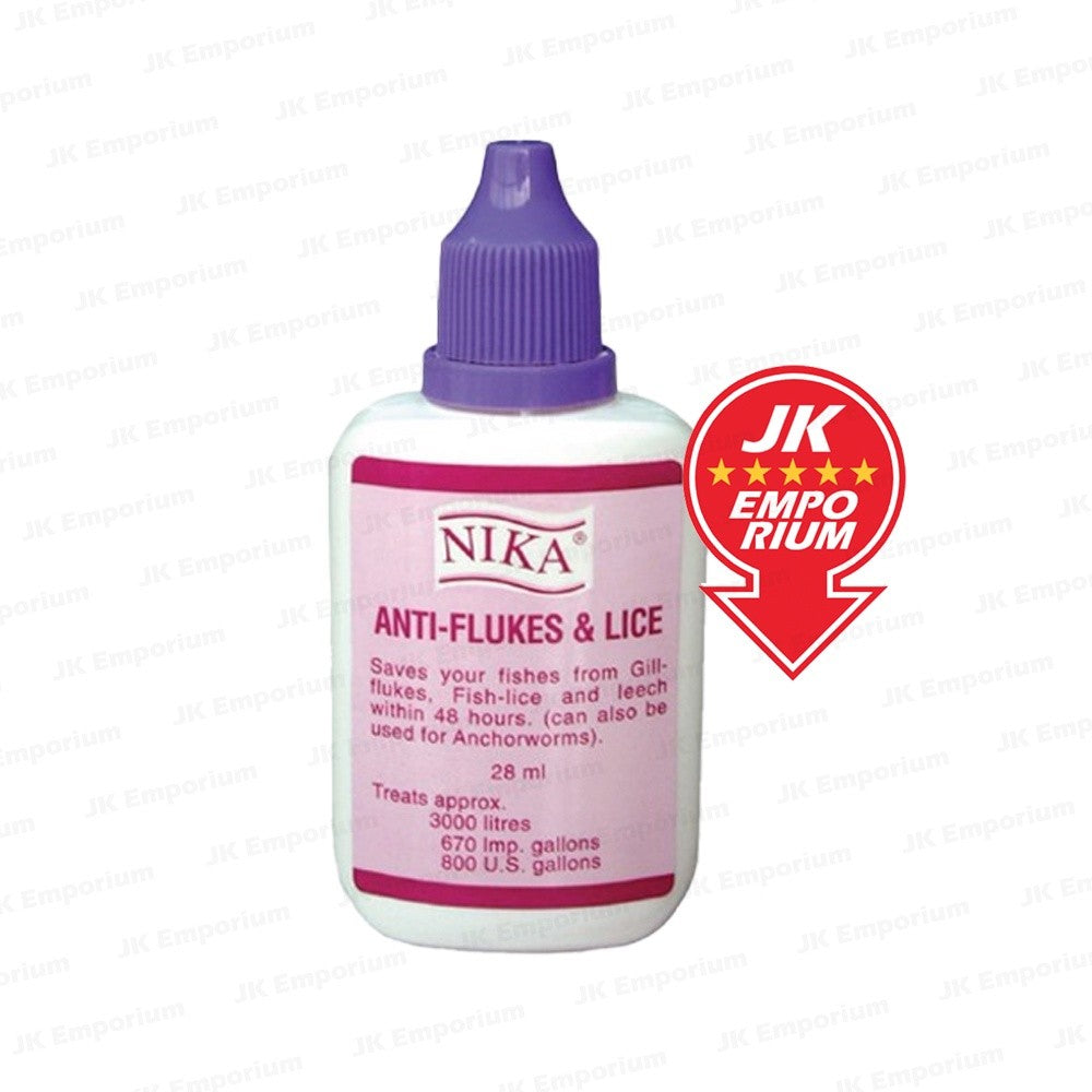 Nika 28ml Aquarium Fish Medicine Kit Fungus Away AddClear General Aid Anti Chlorine Anti White Spot Anti Flukes Lice