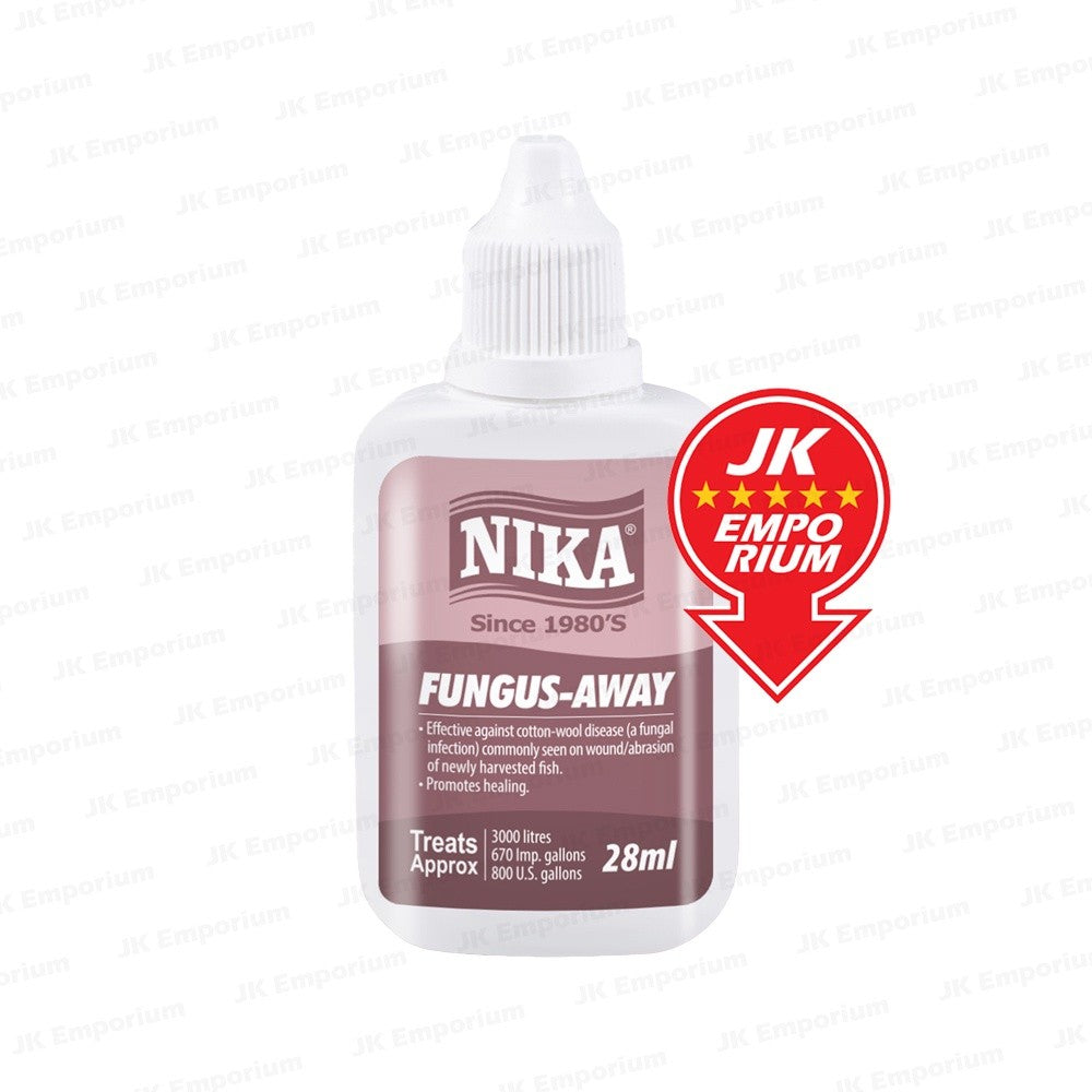 Nika 28ml Aquarium Fish Medicine Kit Fungus Away AddClear General Aid Anti Chlorine Anti White Spot Anti Flukes Lice