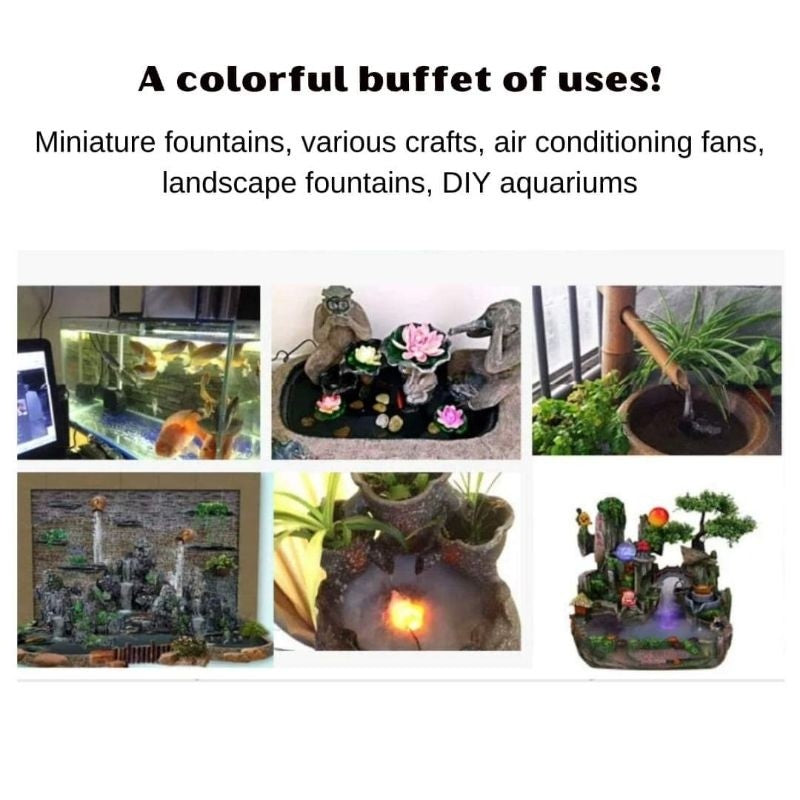 AQUAGRACE Submersible Aquarium Pump SS-AQ901 / SS-AQ902 – Quiet & Durable