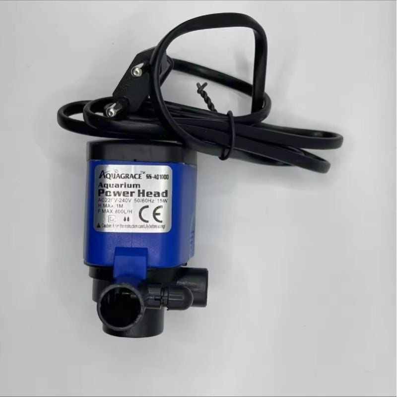 AQUAGRACE SS-AQ1000 Aquarium Power Head | Water Circulator, Oxygenator, Wave Maker 鱼缸潜水泵 水流马达