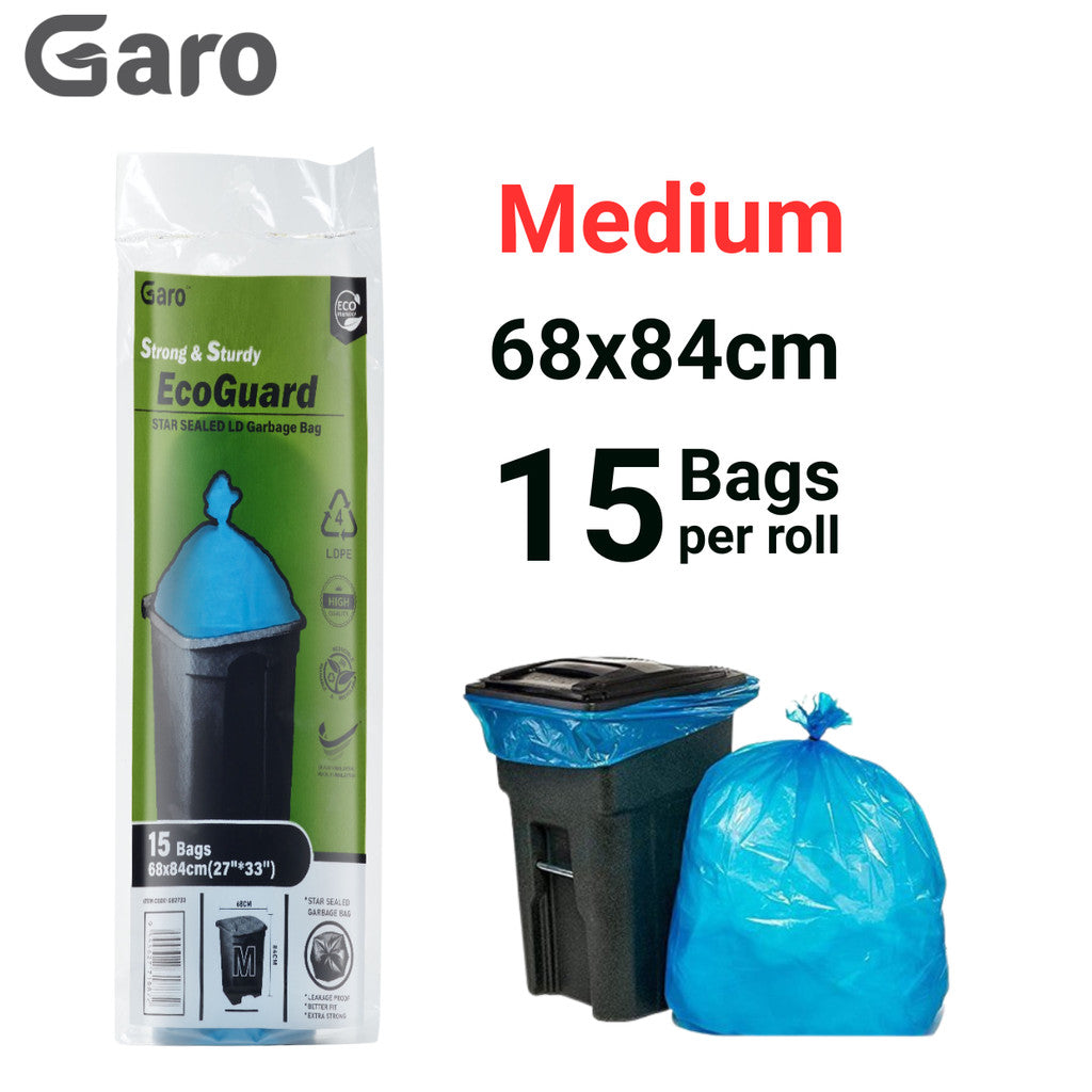 GaroPAC LDPE Garbage Bag (S / M / L / XL)