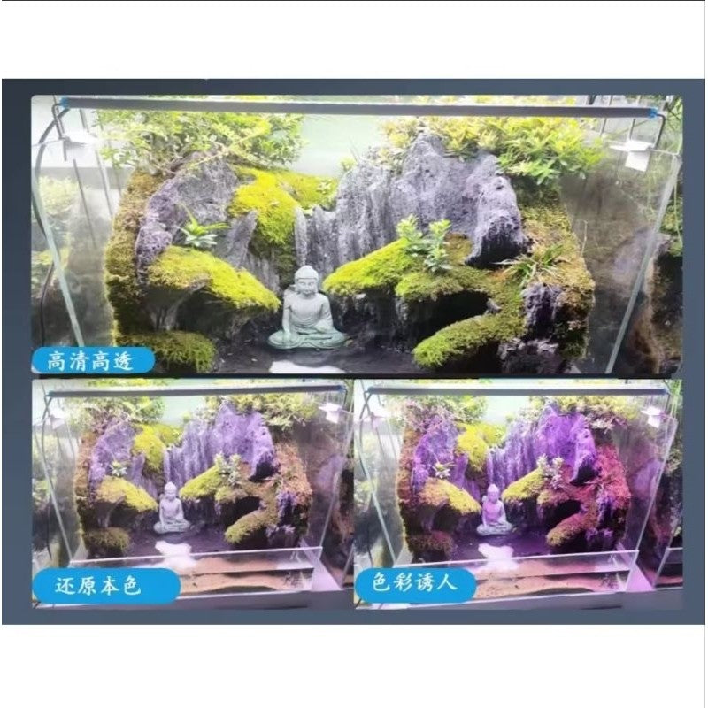 GEBO Aquarium LED Clip Light – Fits 30–40cm Tanks (Compact, Energy-Saving, Easy Install)