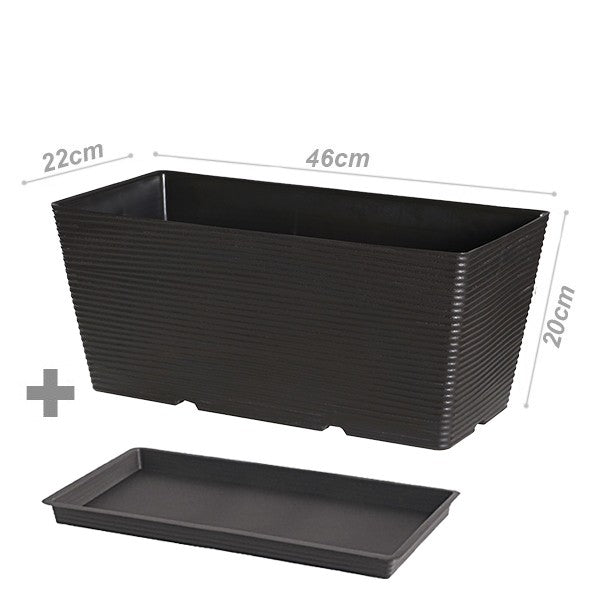 FELTON PLANTER BOX 2480 MODERN VEGETABLE GARDEN TOOLS KOTAK PENANAM SAYURAN LENGTH 46CM
