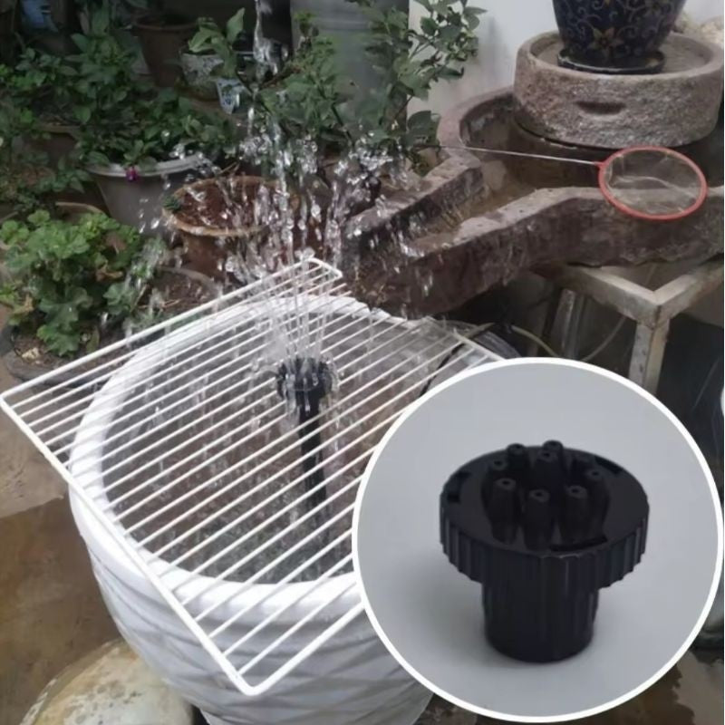 Fountain Head Set (Small / Big) - Nozzle Attachment for Aquarium, Pond, Fountain, Landscape Water Feature