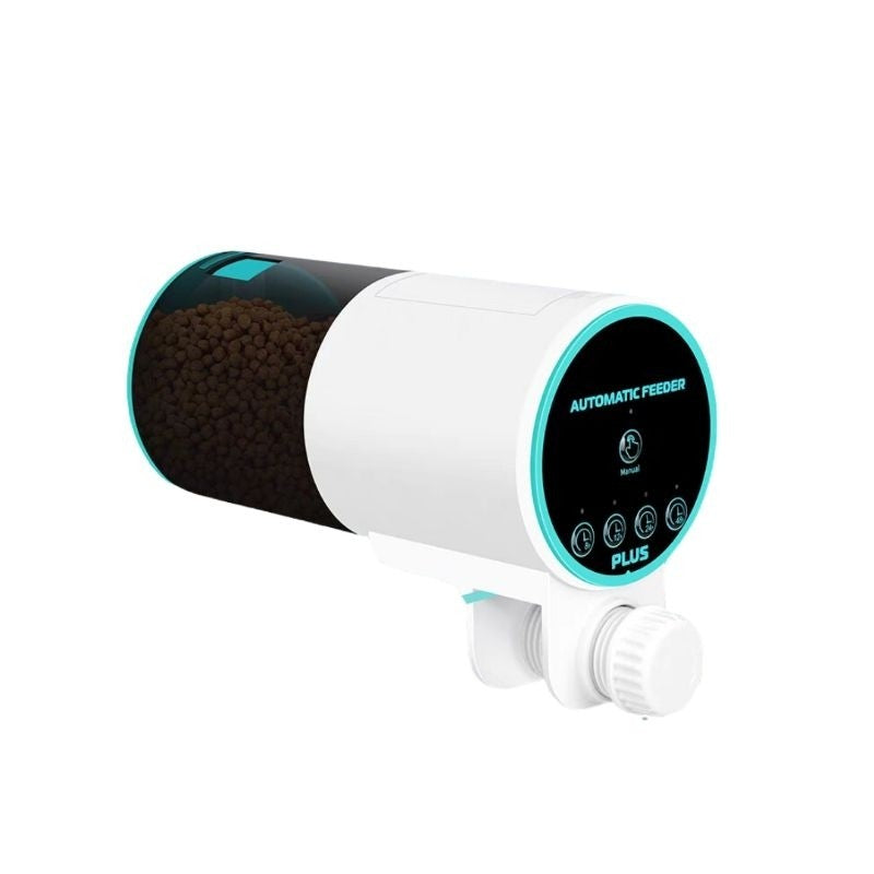 Warmtone Automatic Fish Feeder Timer - Aquarium Food Dispenser for Fish Tank & Pond (Auto Feeder)