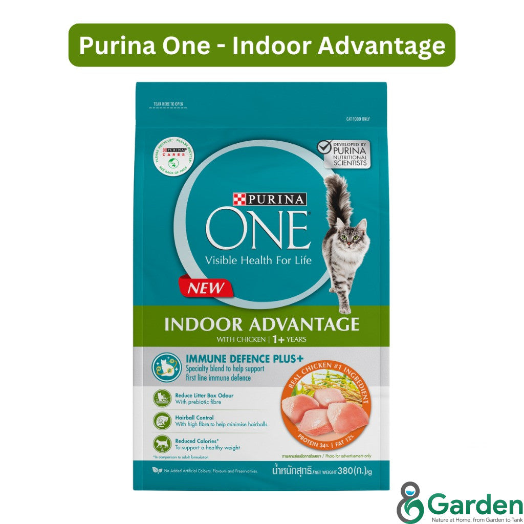 Purina One Cat Dry Food 380g Premium Adult Kitten Indoor Urinary Care Makanan Kering Kucing 猫粮干粮