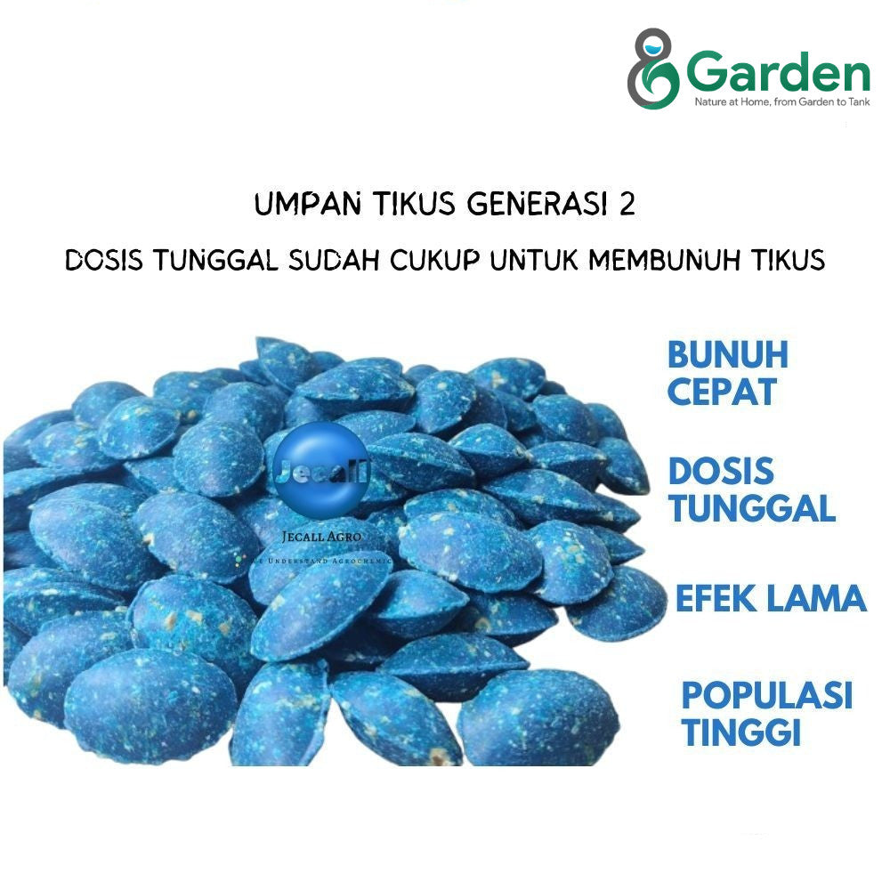 Ratgone Ubat Tikus – Umpan Racun Tikus Berkesan, Rodent Bait Ratdown Storm 100g/250g/500g/1KG