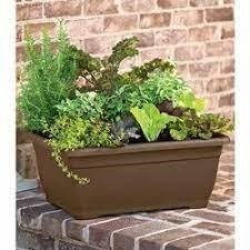 Felton Planter Box with Saucer FBL2296 / FBL2324 | Flower Pot Pasu Bunga | Garden Plant Box