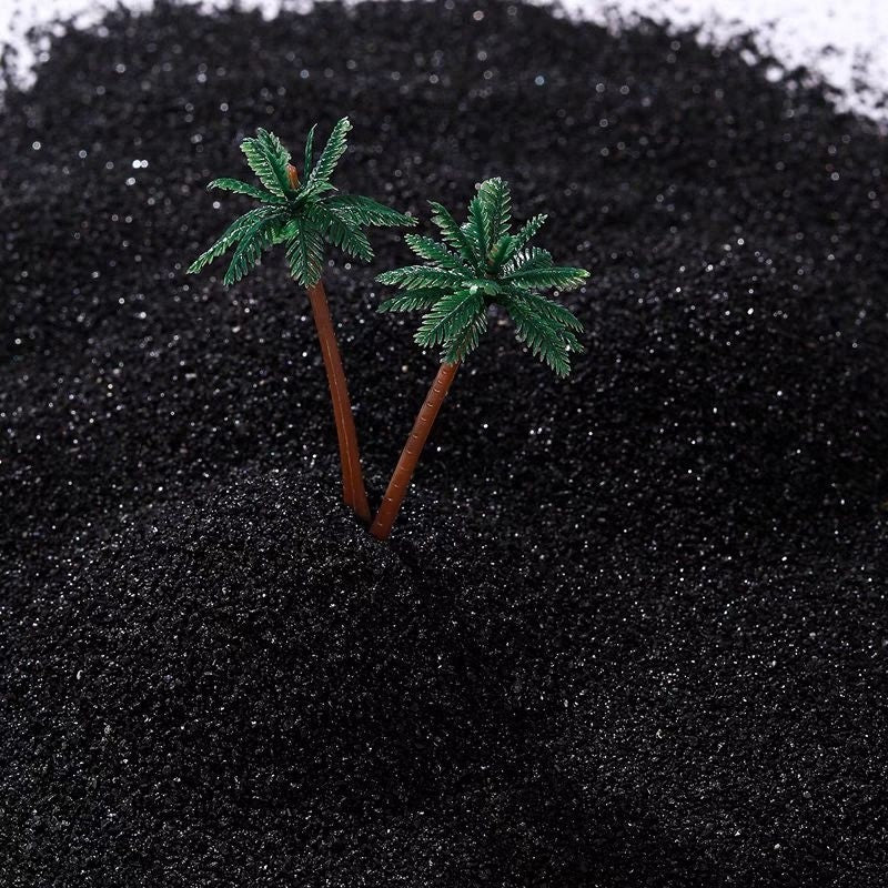 Aquarium Black Shining Sand 1kg - Pasir Hitam Akuarium Hiasan Aquascape Decoration (Aquarium Sand)