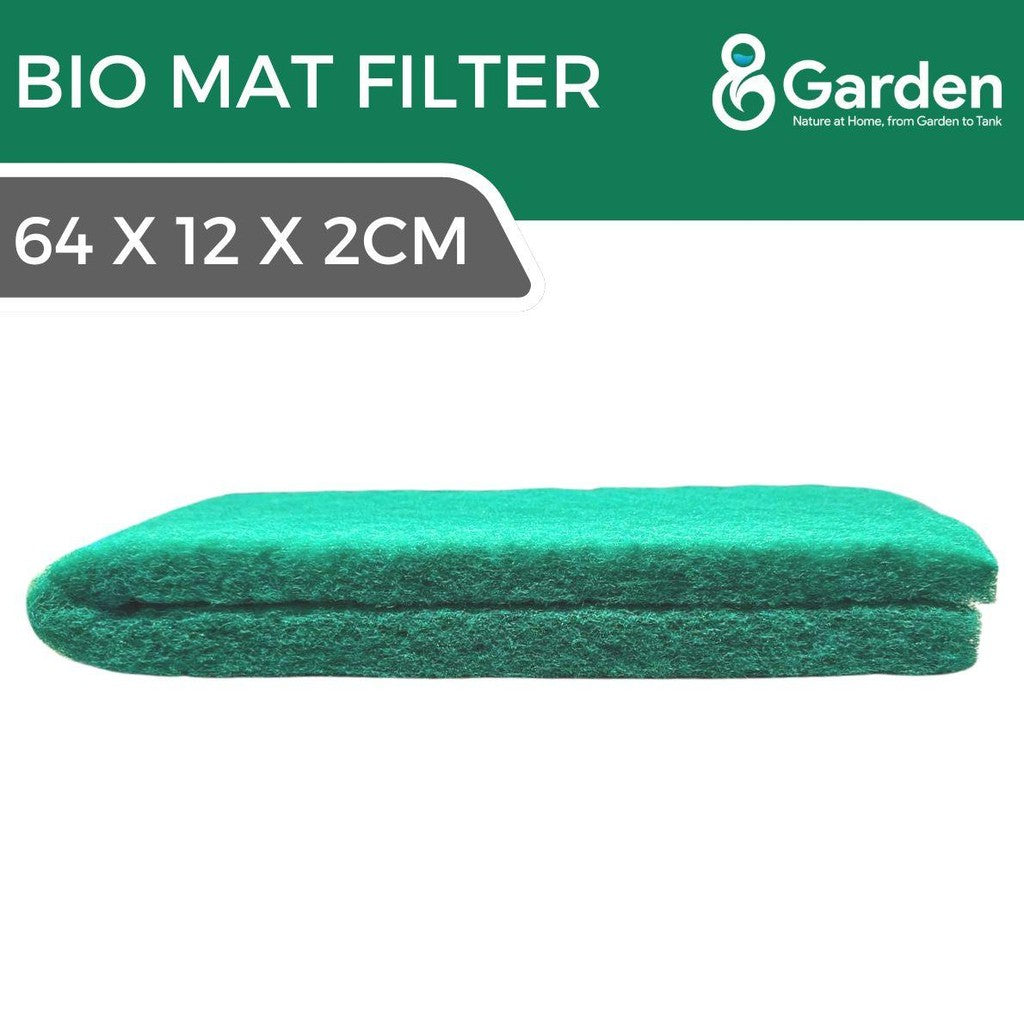 Bio Mat Filter Pad 32x12x2cm - Penapis Akuarium Ikan Sponge untuk Kualiti Air Jelas & Selesa