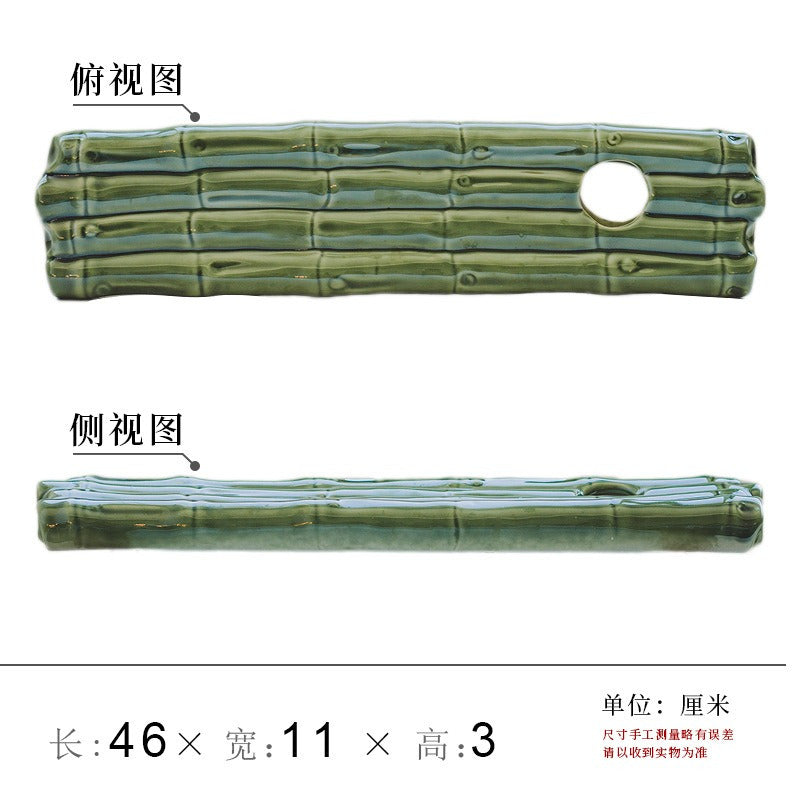 Pot Base Zen Ceramic Fish Tank with Water Circulation and Plant Filter Ceramic Fish Bowl with Hydroponic Filter