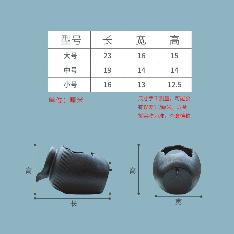 Hydroponic Plant and Fish Tank Ceramic Ornament Fish Bowl with Plant Filter Zen Aquatic Feng Shui Fish Tank