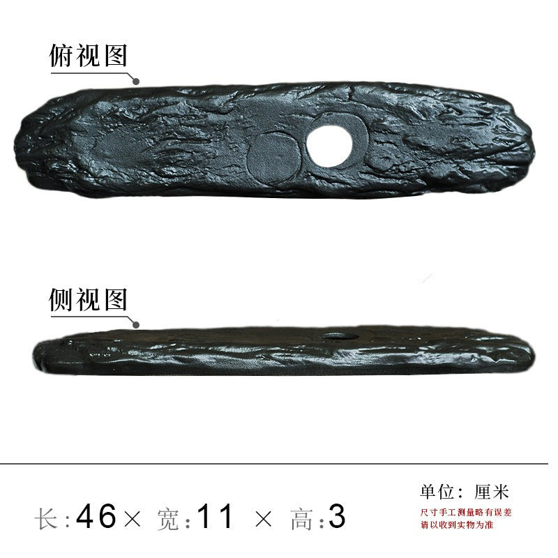 Pot Base Zen Ceramic Fish Tank with Water Circulation and Plant Filter Ceramic Fish Bowl with Hydroponic Filter