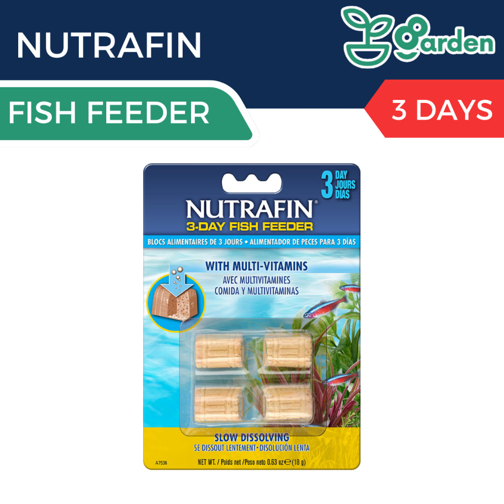 Nutrafin 3-days (25g)/ 7-Days (35g) Treasure Chest Fish Feeder Holiday Food