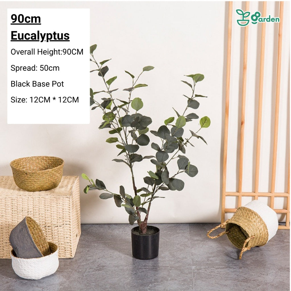 36CM-125CM Artificial Plant Artificial Tree Artificial Leaves Artificial Potted Indoor Plant Decoration Pokok Hiasan