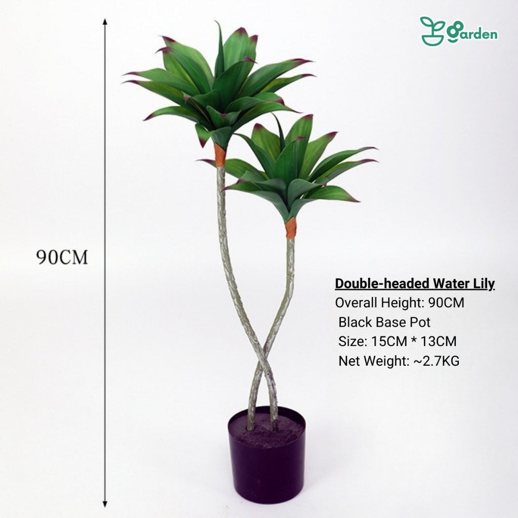 36CM-125CM Artificial Plant Artificial Tree Artificial Leaves Artificial Potted Indoor Plant Decoration Pokok Hiasan