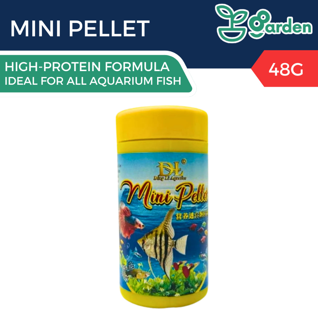 Ding Li Mini Floating Pellet 48g (Makanan Ikan, Fish Food, 鱼饲料)