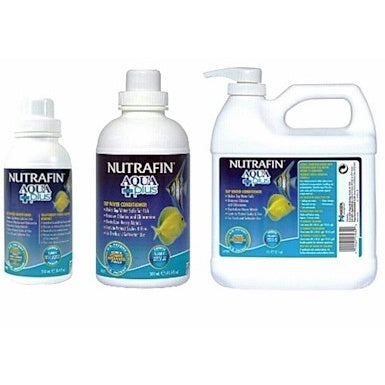 Nutrafin Aqua Plus Anti-Chlorine | Water Conditioner for Aquariums (250ml / 500ml / 2L)