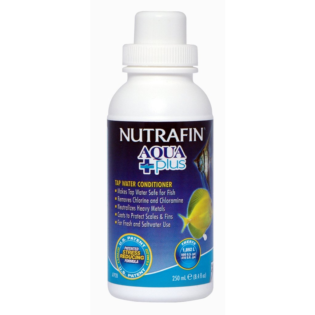 Nutrafin Aqua Plus Anti-Chlorine | Water Conditioner for Aquariums (250ml / 500ml / 2L)