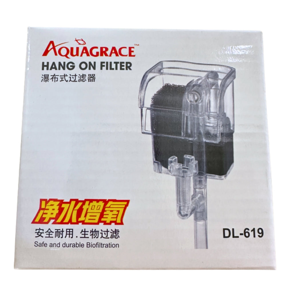 Hang-On Filter Aquarium Penapis Filter Tank 250L/H to 400L/H
