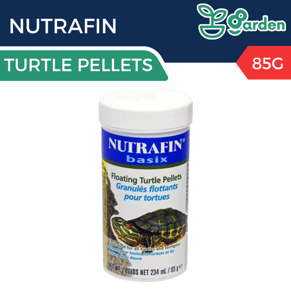 Nutrafin Basix Turtle Pellet 85G / 360G (Turtle Food, Makanan Kura-kura, 乌龟食疗）