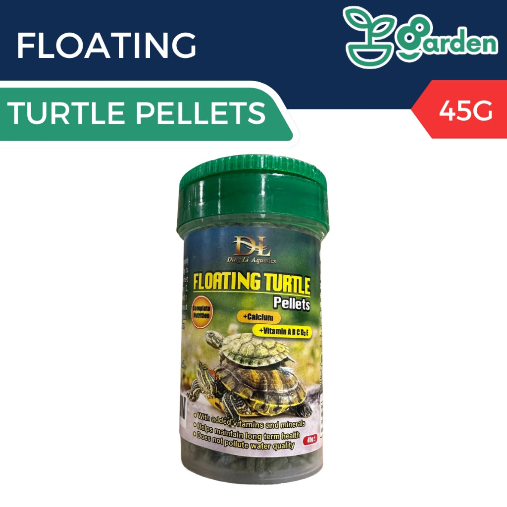 DL Turtle Floating Food Pellet 45g / 100g / 210g / 360g / 800g - Extra Nutrition ( Vitamin A, B, C, D and E)