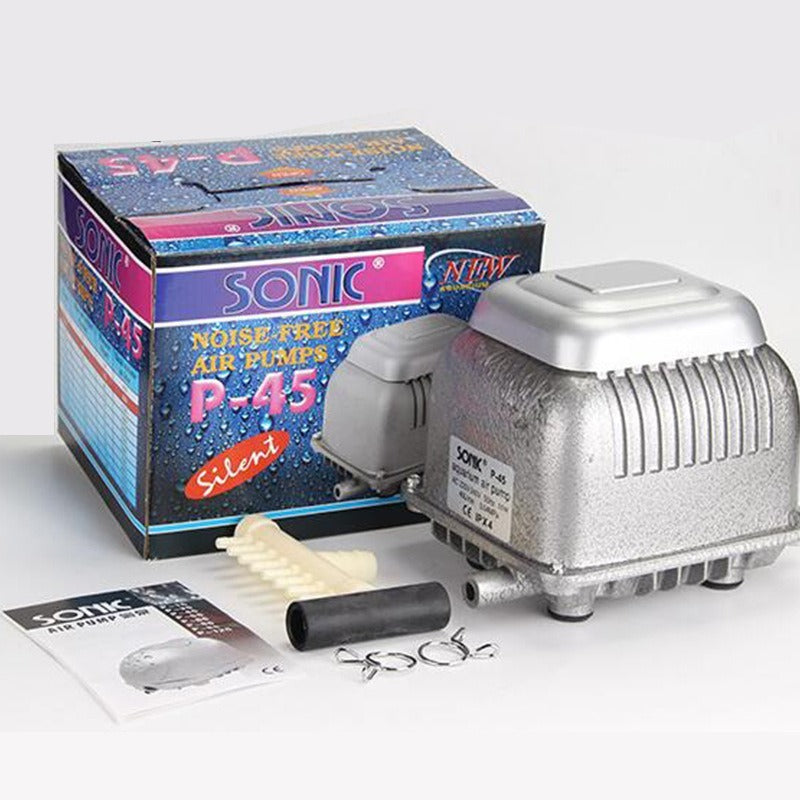 Hi-Blow Air Pump 40L/min 65L/min 85L/min 125L/min Ultra Quiet, Low Vibration, High-Performance Pond & Landscape Aerator