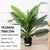 36CM-125CM Artificial Plant Artificial Tree Artificial Leaves Artificial Potted Indoor Plant Decoration Pokok Hiasan