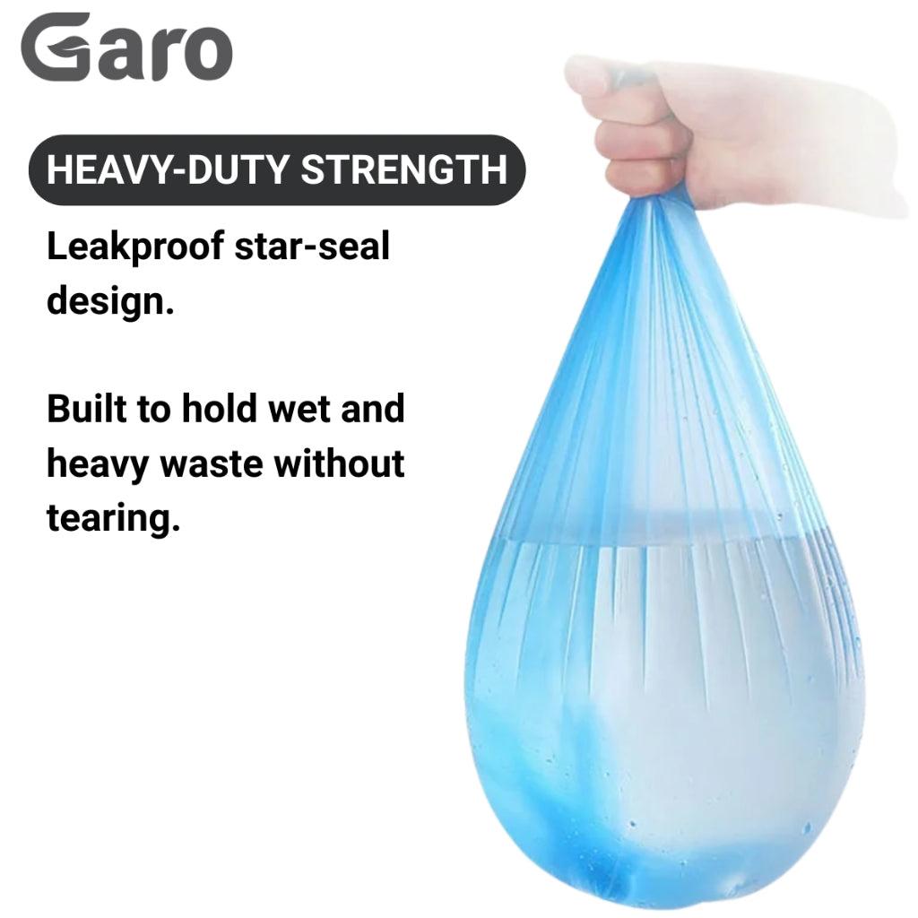 GaroPAC Extra Large Lemon Scent HDPE OXO-Degradable Garbage Bag