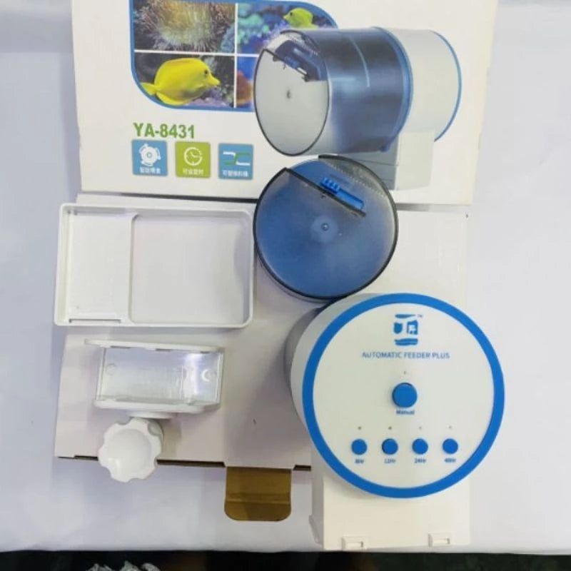 Fish Tank Automatic Feeder Intelligent Timing Automatic Fish Feeder Koi Goldfish Small Feeder Closed Type