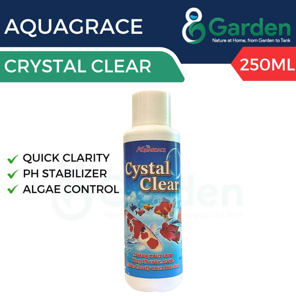 Aquagrace Crystal Clear – Water Clarifier for Aquariums (250ml)