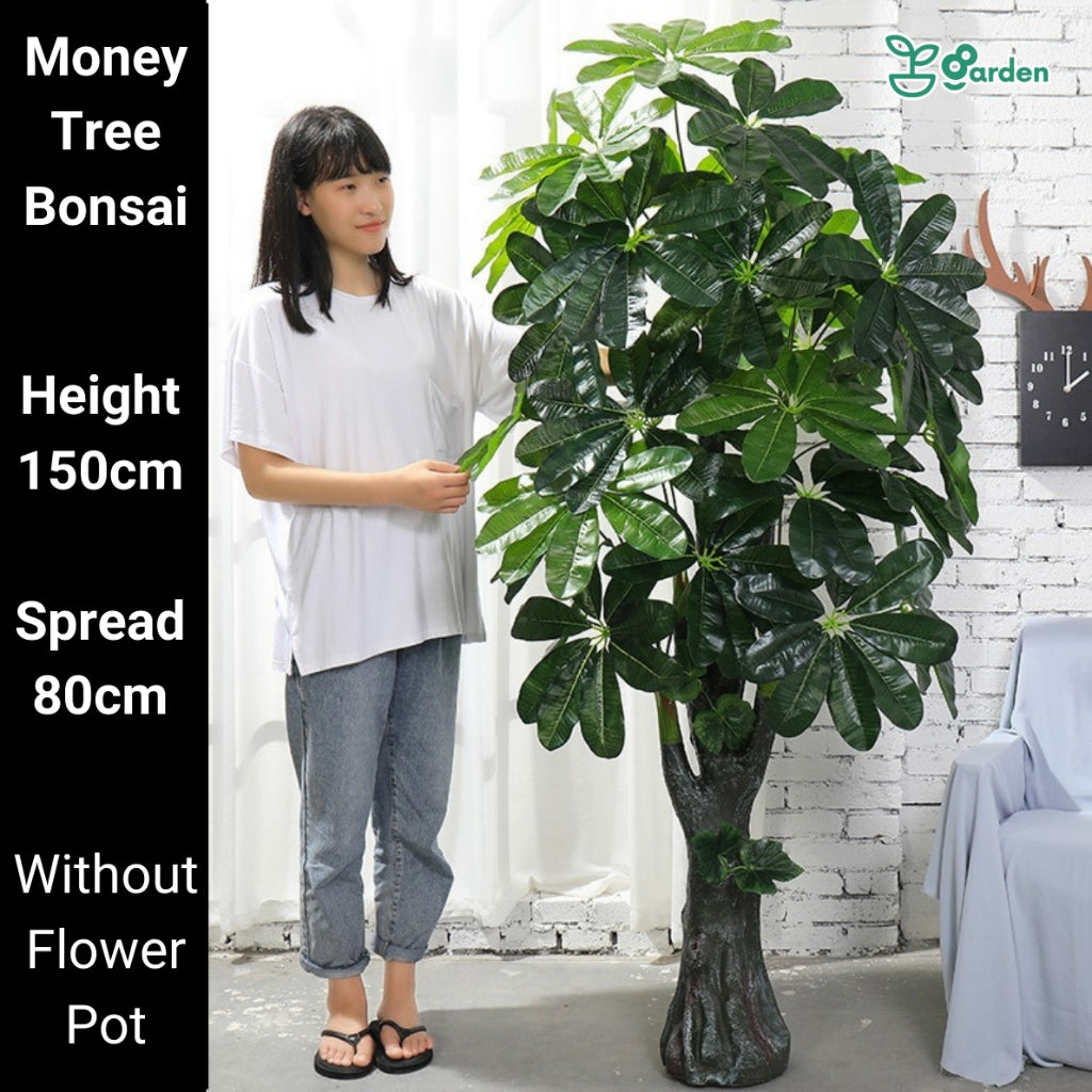 36CM-125CM Artificial Plant Artificial Tree Artificial Leaves Artificial Potted Indoor Plant Decoration Pokok Hiasan