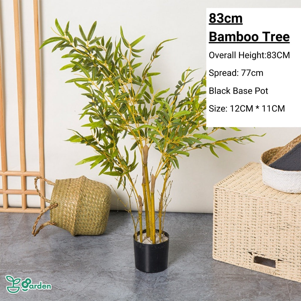 36CM-125CM Artificial Plant Artificial Tree Artificial Leaves Artificial Potted Indoor Plant Decoration Pokok Hiasan