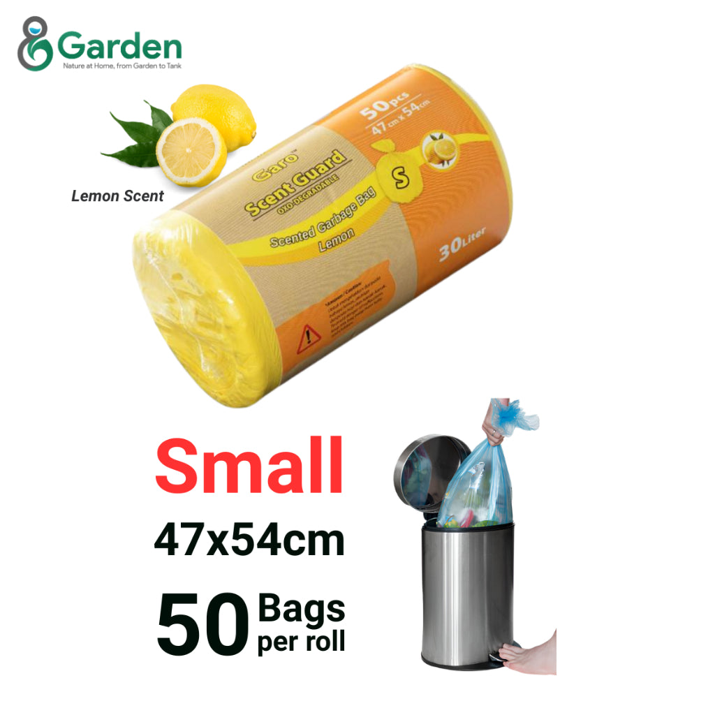 S / M / L / XL Plastic Garbage Bag LDPE HDPE Rubbish Bag Plastik Beg Sampah 垃圾袋 Lemon Scent