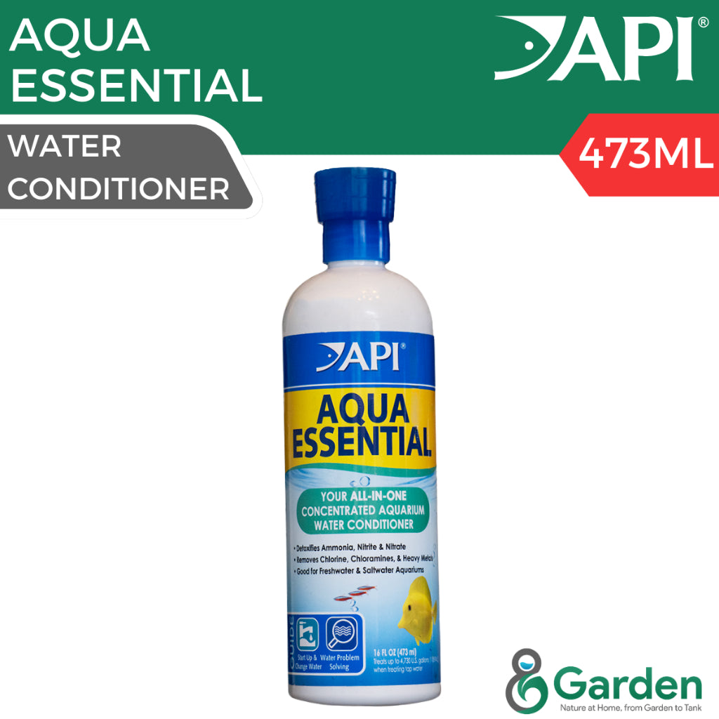 API Aqua Essential 236ml All-In-One Water Conditioner Removes Chlorine, Ammonia, Nitrite, Nitrate Freshwater & Marine