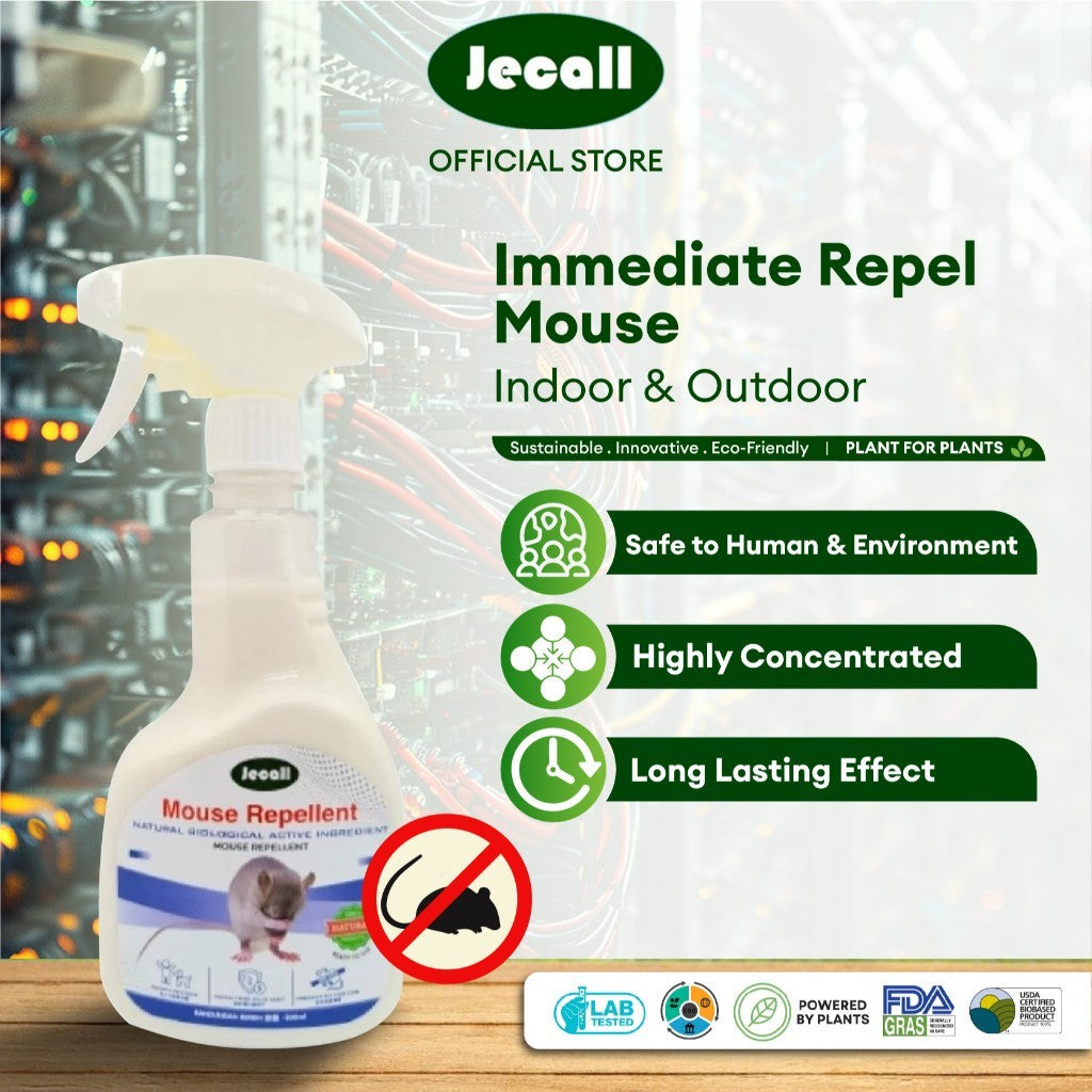 Jecall-Bio DrMosquito Spray 250ml – Penghalau Nyamuk Bayi, Plant-Based, Skin Safe, Travel Anti-Mosquito