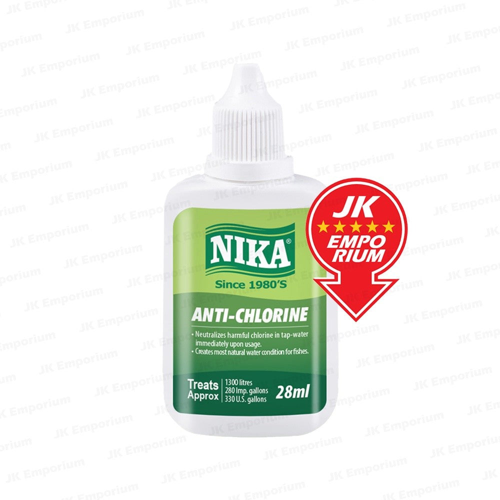 Nika 28ml Aquarium Fish Medicine Kit Fungus Away AddClear General Aid Anti Chlorine Anti White Spot Anti Flukes Lice