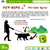 Jecall-Bio PET-MATE Pre-Walk Spray 250ml – Ubat Kutu Semula Jadi, Repellent Kutu & Hama untuk Anjing & Kucing