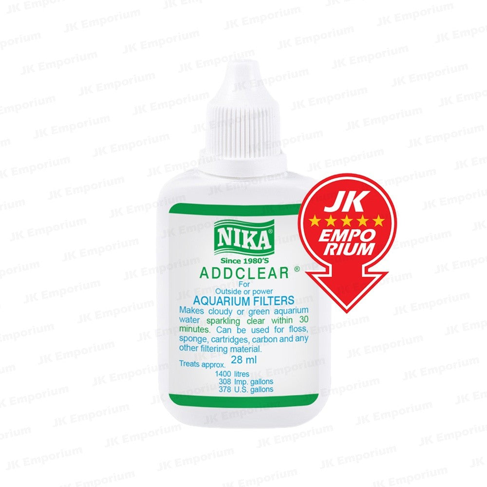 Nika 28ml Aquarium Fish Medicine Kit Fungus Away AddClear General Aid Anti Chlorine Anti White Spot Anti Flukes Lice