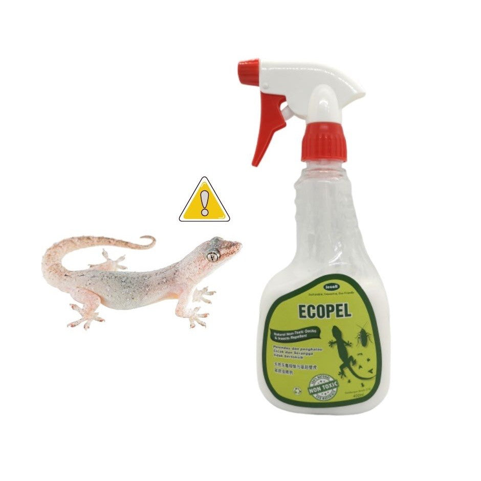 Jecall-Bio Ecopel 500ml – Ubat Cicak Semula Jadi, Natural Lizard Repellent, Spray Racun Cicak, Knockdown Effect