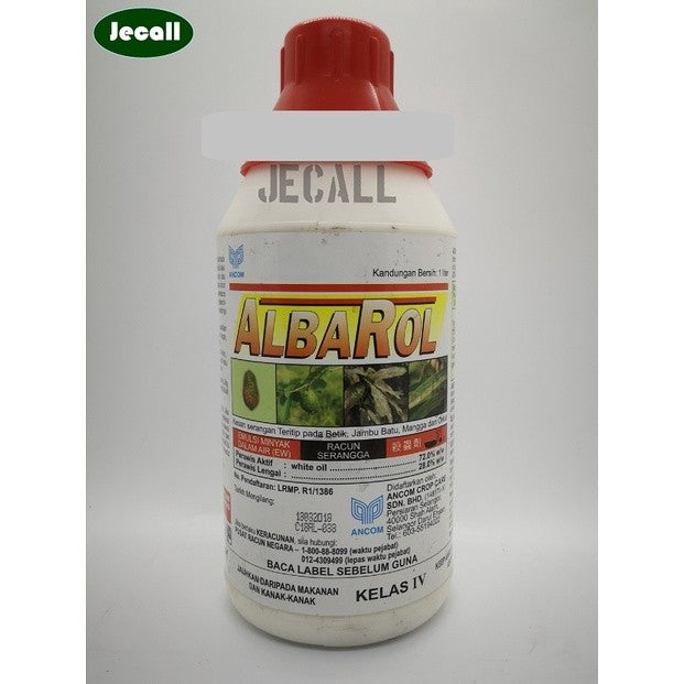 Ancom Albarol Insecticide 1L – White Oil, Minyak Putih, Kawalan Serangga Teritip, Racun Serangga, 100% Original