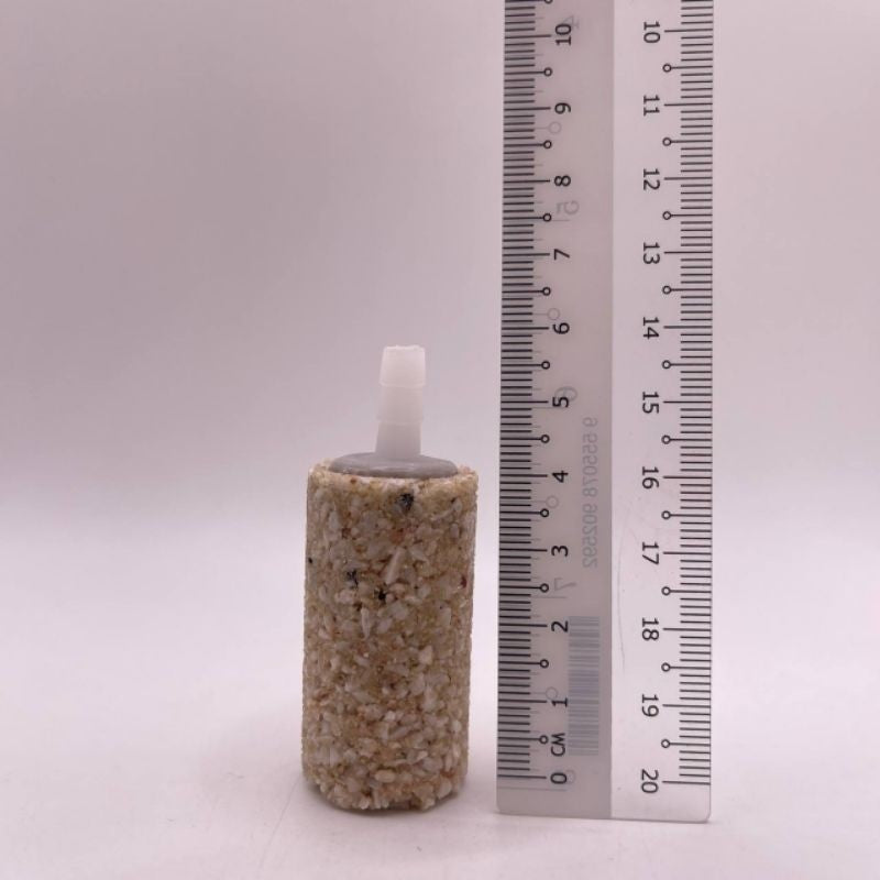 Batu Udara Silinder 6cm – Cylinder Shape Air Stone for Aquarium, Pond & Landscape Use