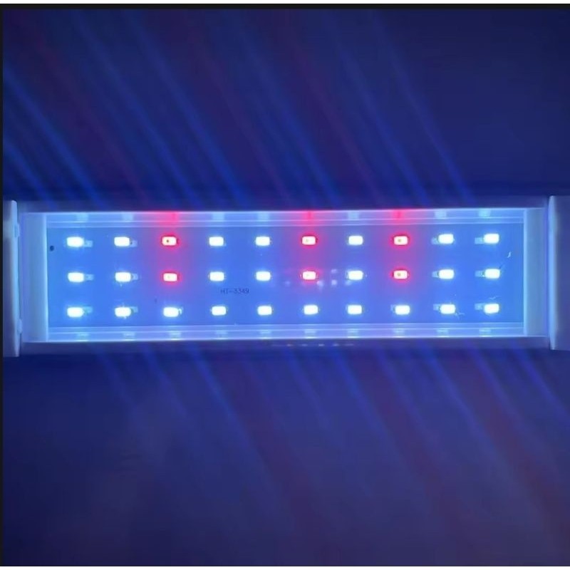 GEBO 12W Aquarium LED Light – 300mm White & Red Spectrum for Freshwater & Planted Tanks