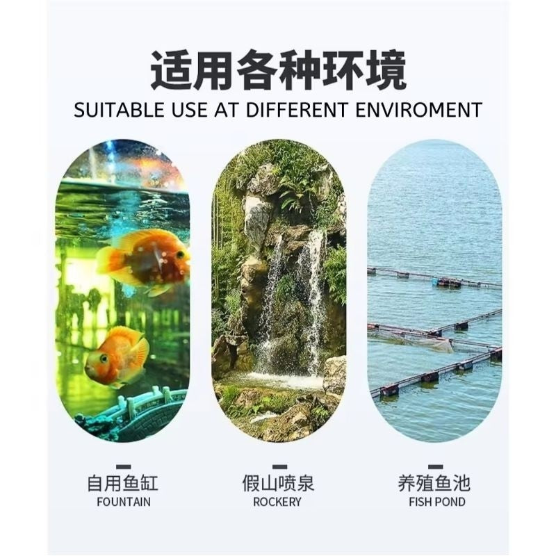 AQUAGRACE 60W Double Tube UVC Light – Waterproof UV Sterilizer for Aquarium, Pond & Landscape