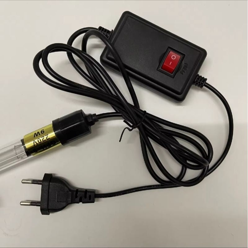 Aquarium Submersible UV Germicidal Lamp – 9W Waterproof UVC Sterilizer for Pond & Aquarium