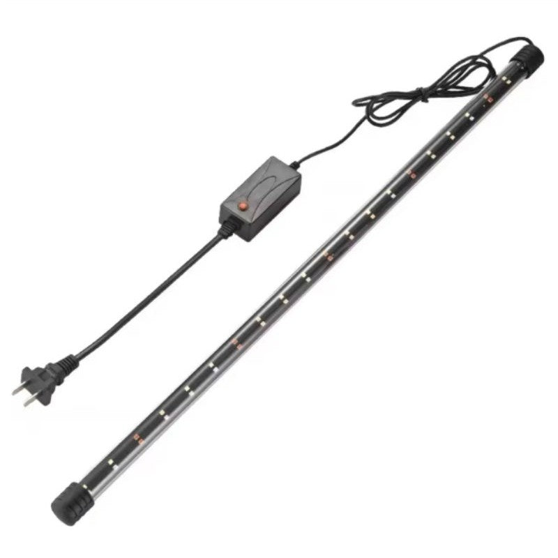 QuanLong T4 Aquarium LED Light 600B – 10W 58.5cm (Multi-Colour / Blue & White / Red & White)