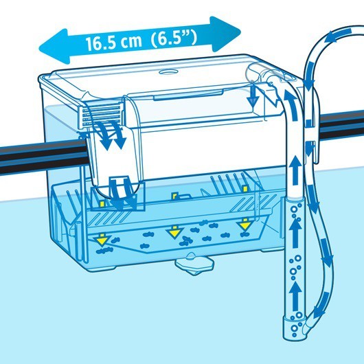 Fluval Breeding Box 1.1L – Hang-On Fish Hatchery for Fry, Isolation & Quarantine